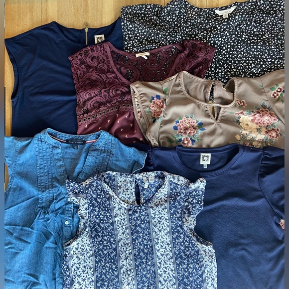 Custom Variety Pack Tops - Size Medium (M) Short Sleeve/Sleeveless Bundle